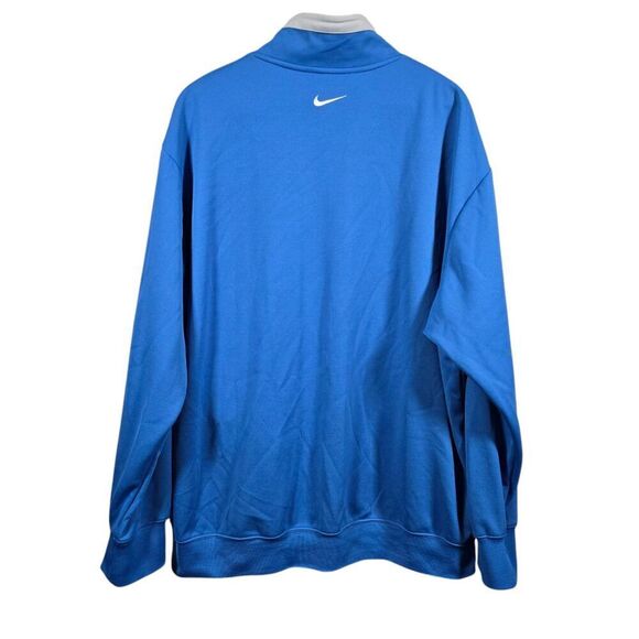 Vintage Nike Track Jacket Mens Size XL Blue White Full Zip‎ Pockets - Picture 2 of 10